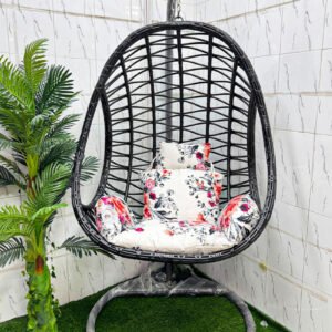 Premium Egg Design Hanging Swing Chair with Stand | Indoor & Outdoor Dolna